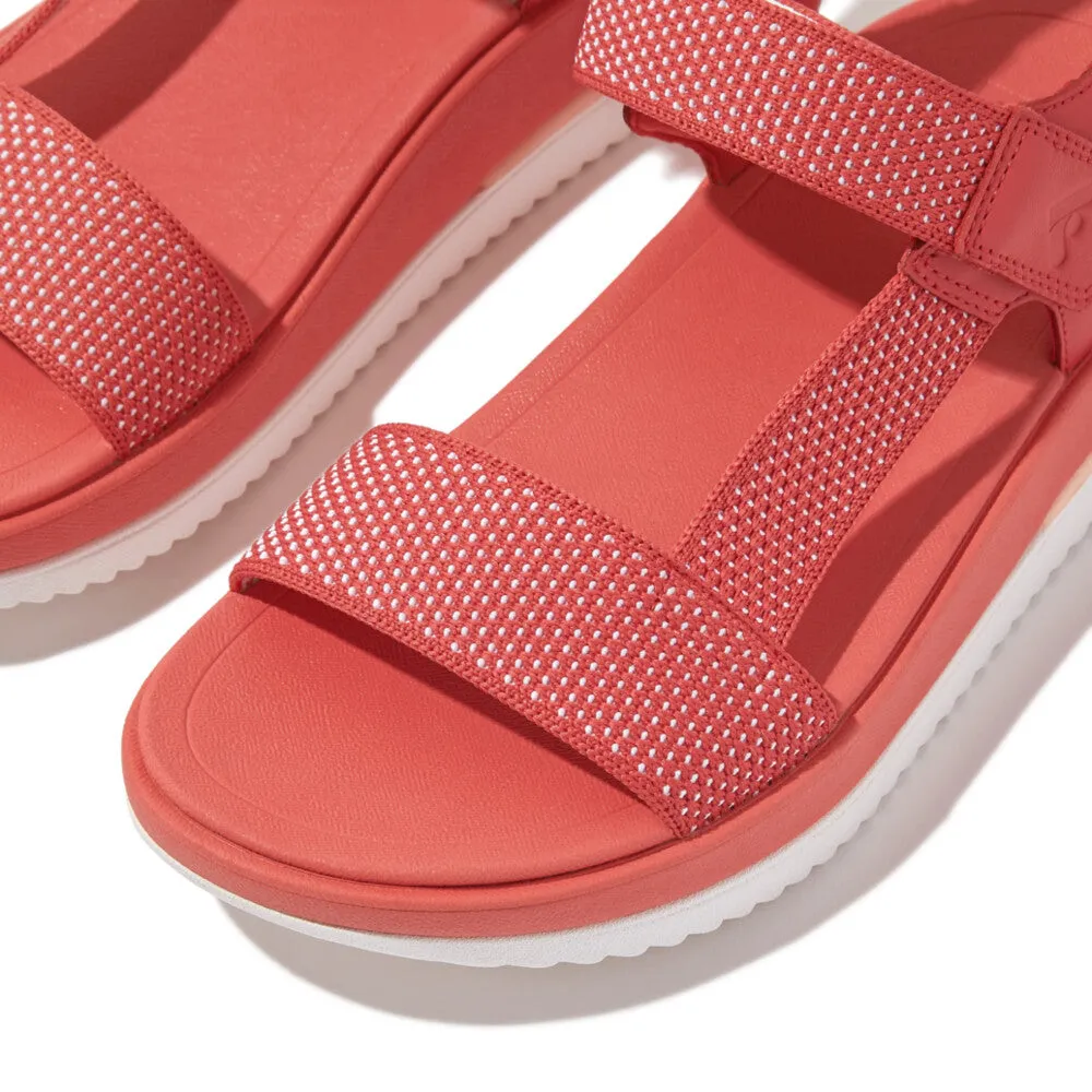 รองเท้าแตะแบบรัดส้น ผู้หญิง รุ่น SURFF TWO-TONE SPORTS-WEBBING/LEATHER BACK-STRAP SANDALS