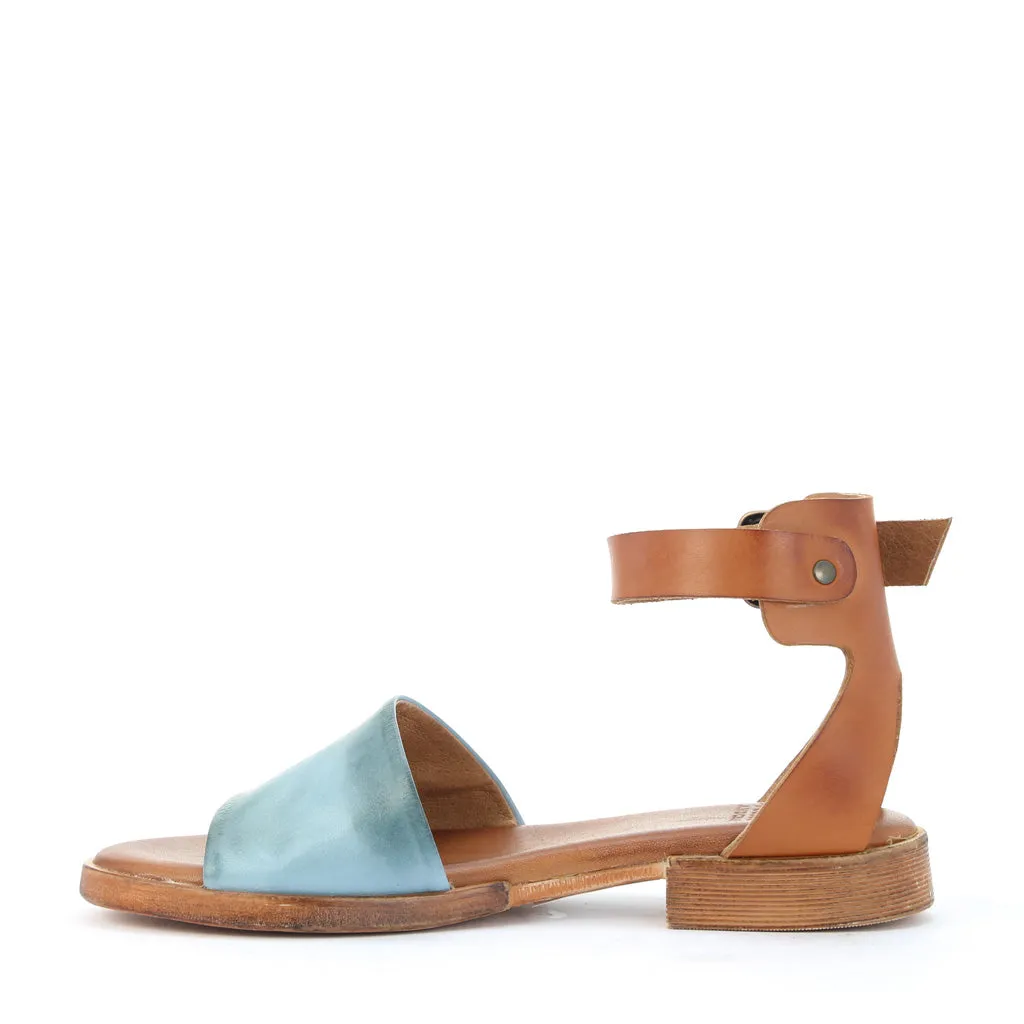 List Leather Ankle Strap Sandals
