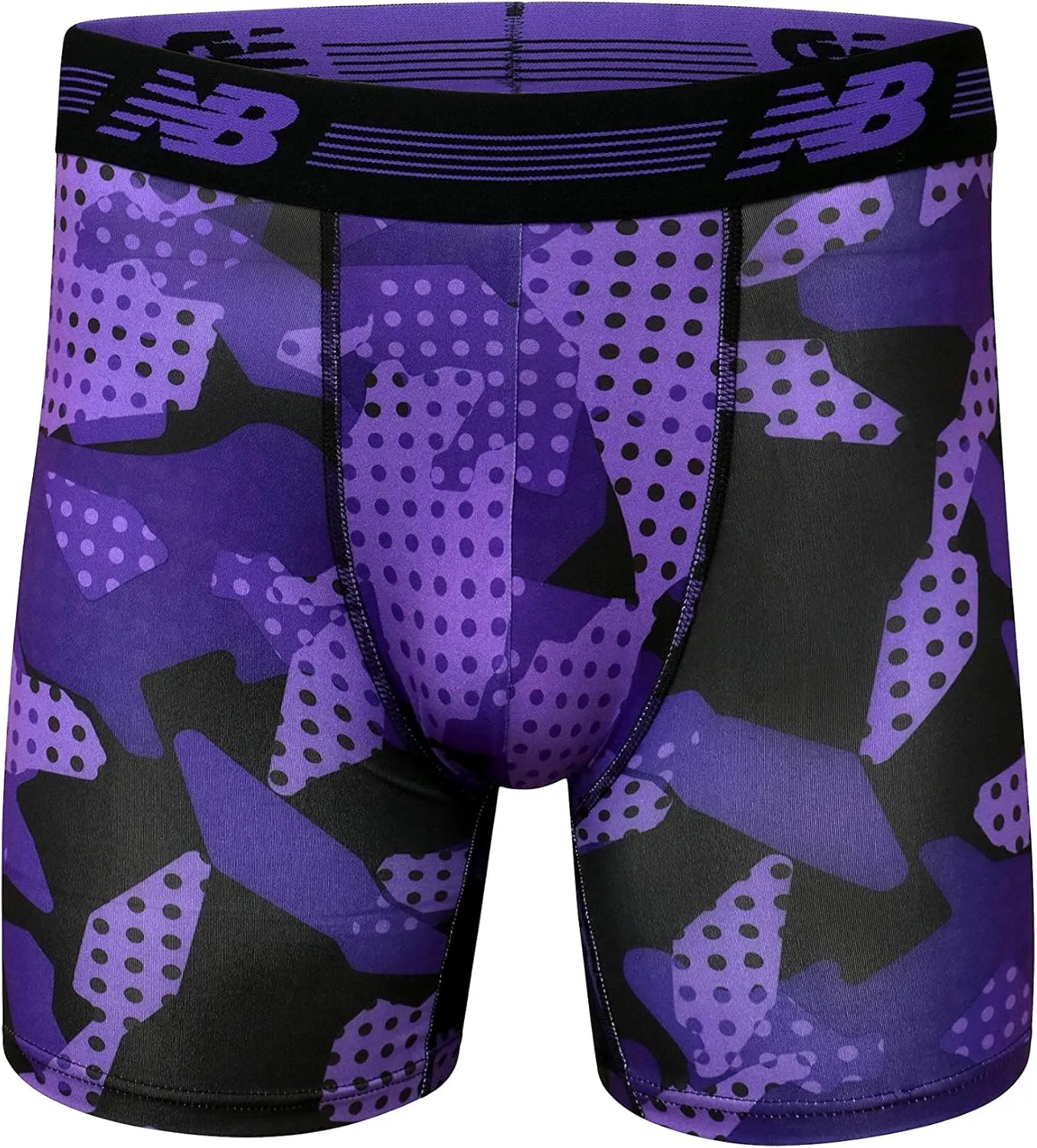 New Balance Men's Ultra Soft Performance 6" Boxer Briefs with No Fly (3 Pack)