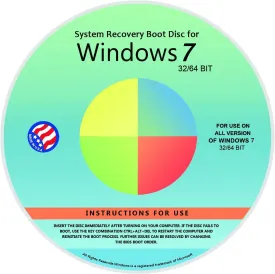 Ralix Reinstall DVD For Windows 7 All Versions 32/64 bit. Recover, Restore, Repair Boot Disc, and Install to Factory Default will Fix PC Easy!