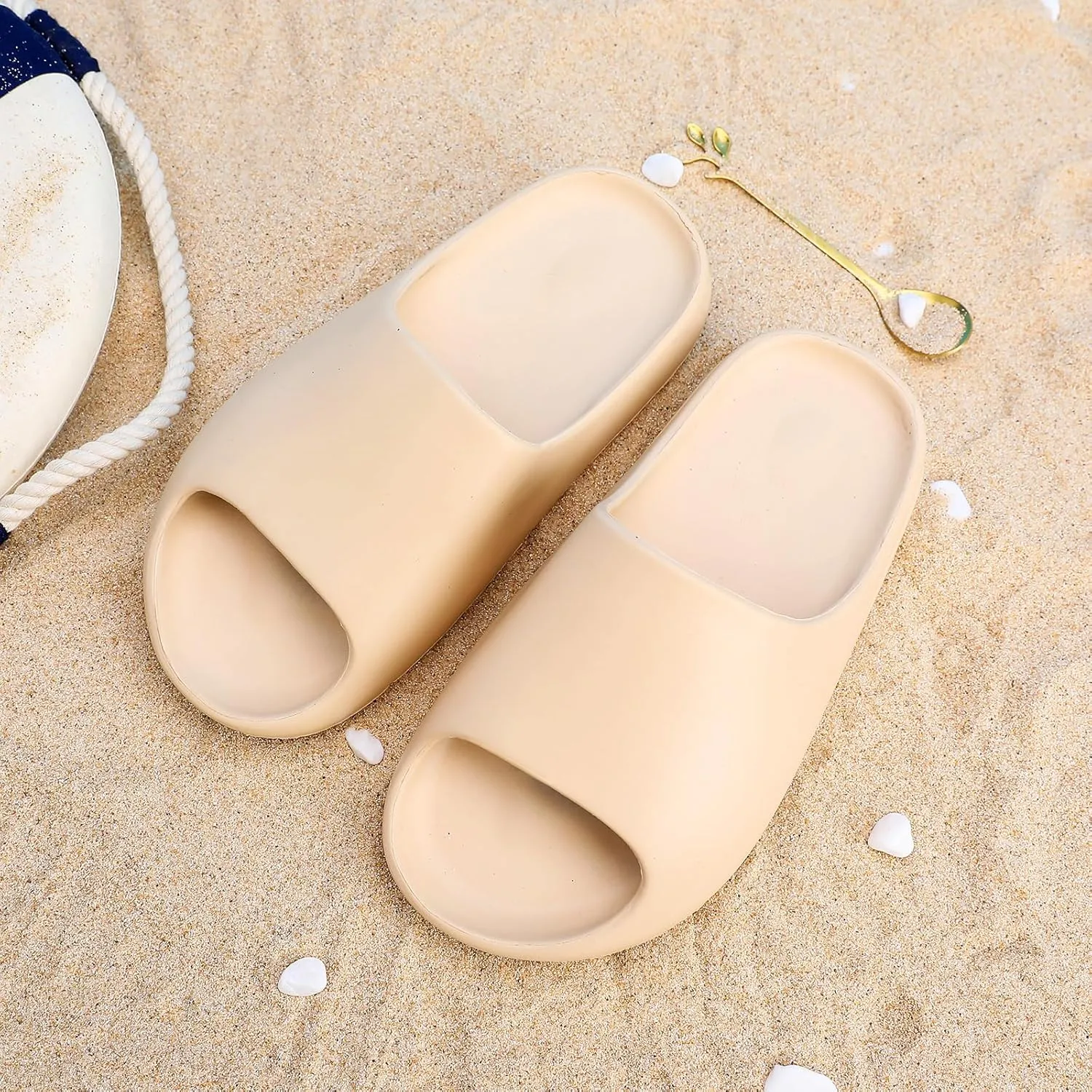 XTJSCBDSH Kids Cloud Slides Boys Girls Pillow Slippers ?C Slip-On Slide Sandals, Summer Beach Pool Shoes, Indoor and Outdoor